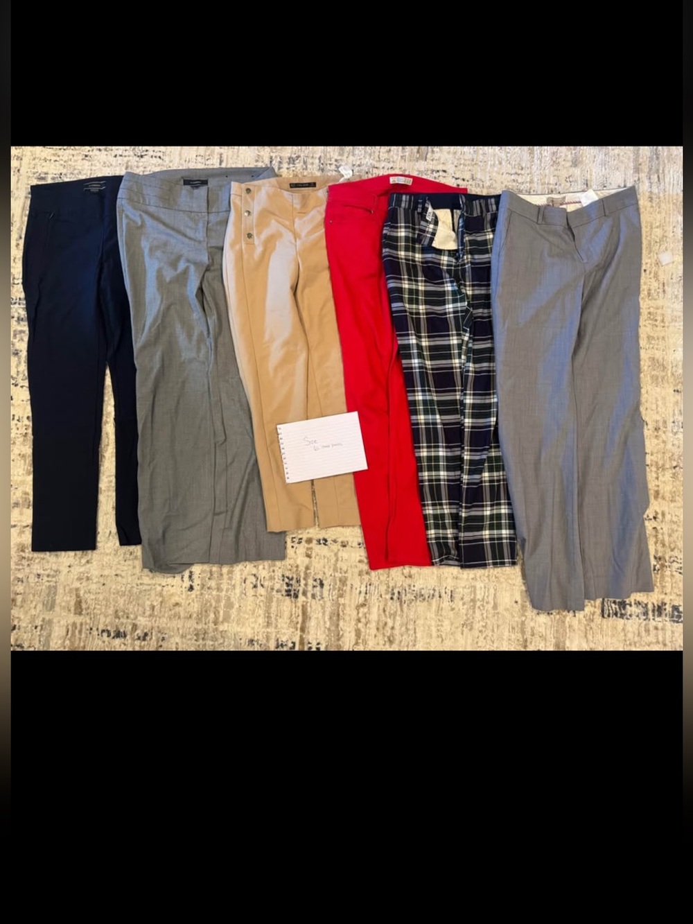 Women's Zara & Banana Republic Dress Pants